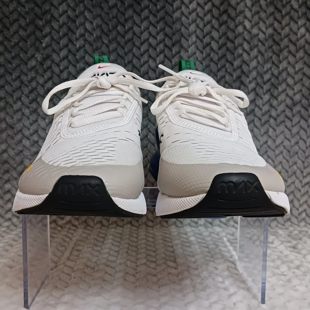 Nike Air Max 270 White Game Royal Men's Walking Running Sneakers Shoes Size 6